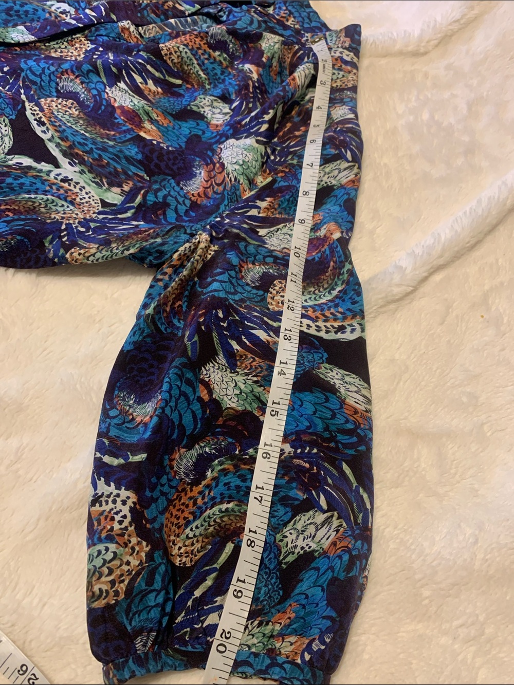SALONI Multicolor Printed Tiered V-Neck Long Sleeve Dress - Picture 5 of 11
